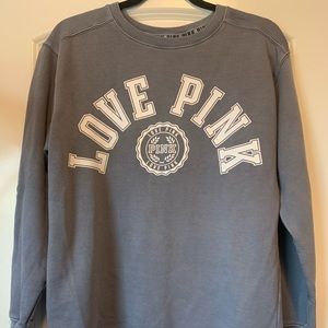 Victoria Secret Pink gray sweatshirt
